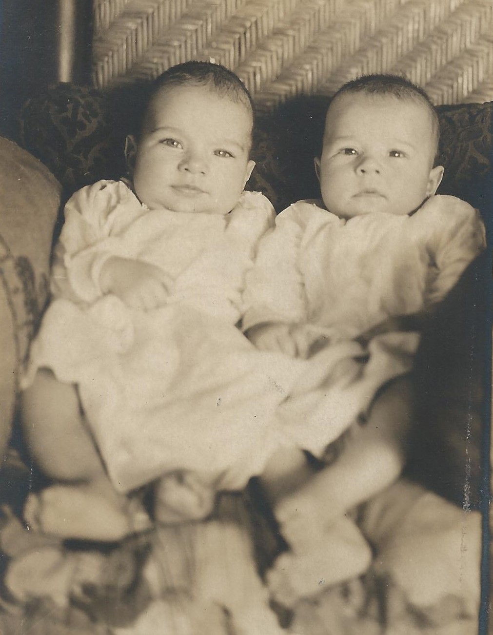 The Twins, 1926. Left Thomas and right Harold Powell